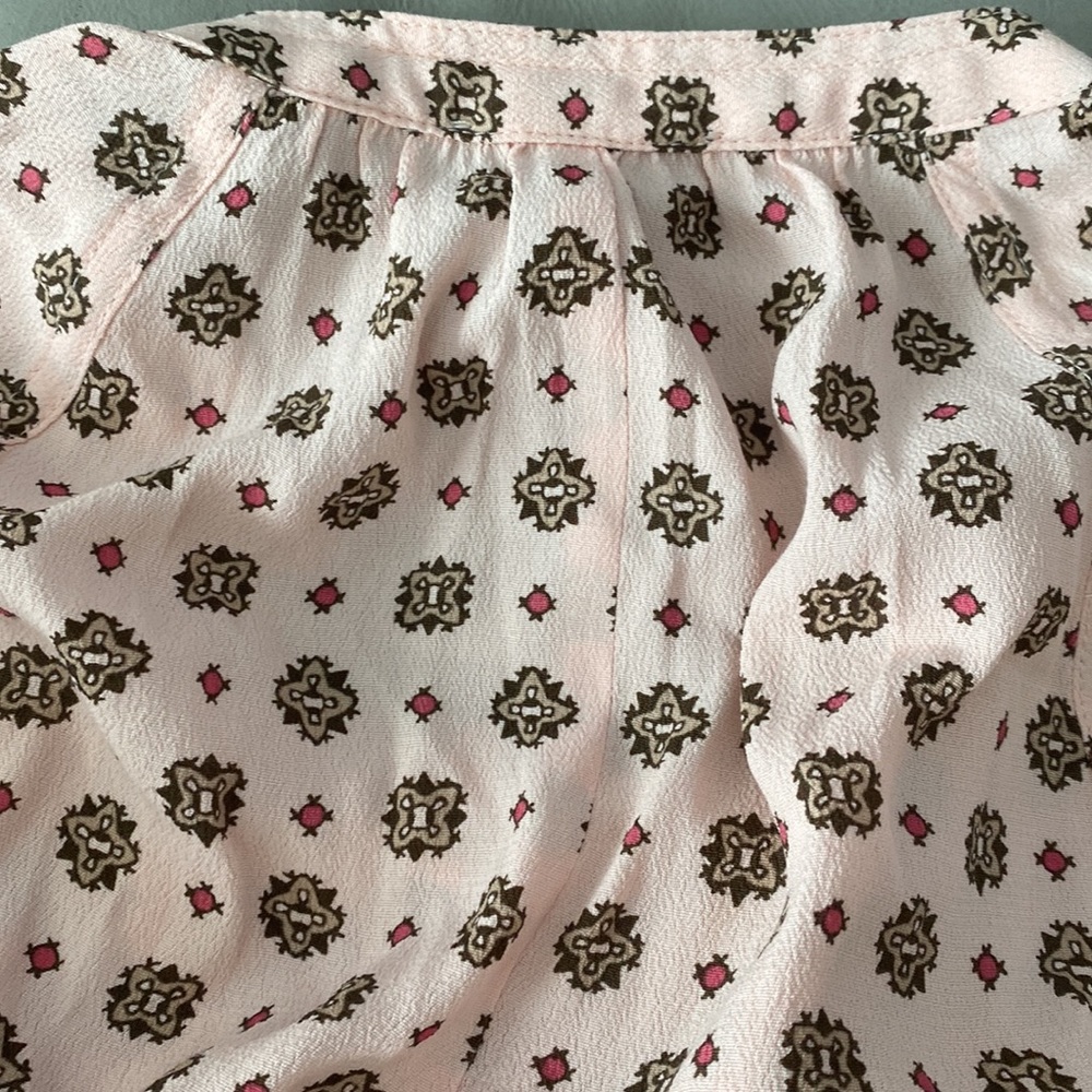 NWT J. Crew Reimagined Pink Printed Shirt Dress💗♥️💗 - Picture 9 of 11